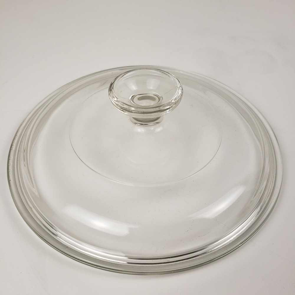 Vintage Pyrex Clear Glass Lid G-5-C Replacement Round Casserole‎ Cover 7.5 Inch